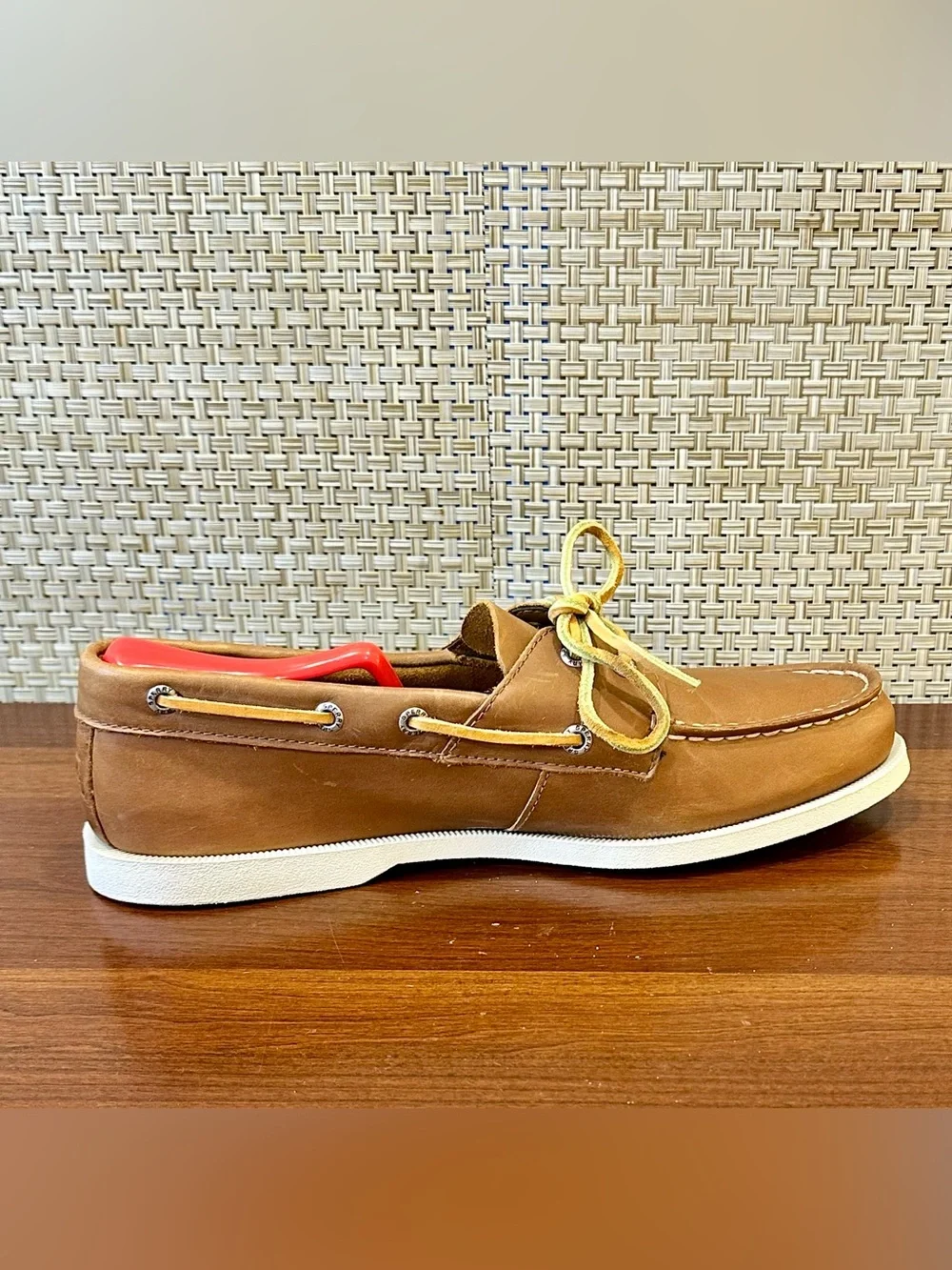 Sperry Top-Sider Men's Authentic Original 2-Eye Boat Shoes Sahara Size 10M